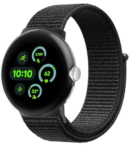 Amazon.com: Google Pixel Watch Woven Band - Only Compatible with